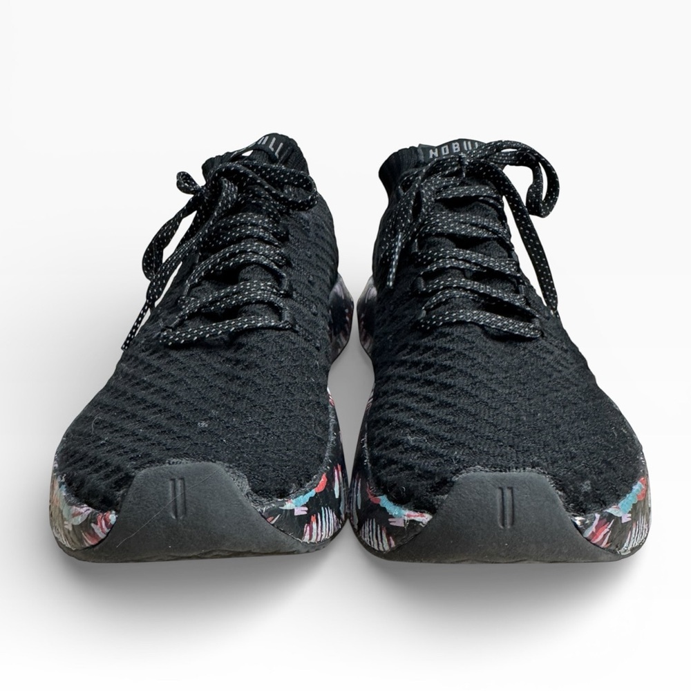 NOBULL Drive Knit Midnight Palm Training Shoes Mens Size 10 Black Multi Sneakers - Picture 3 of 10